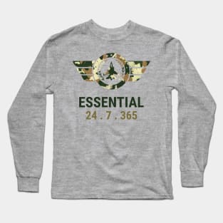 Essential 24.7.365 (Camo Air) Long Sleeve T-Shirt